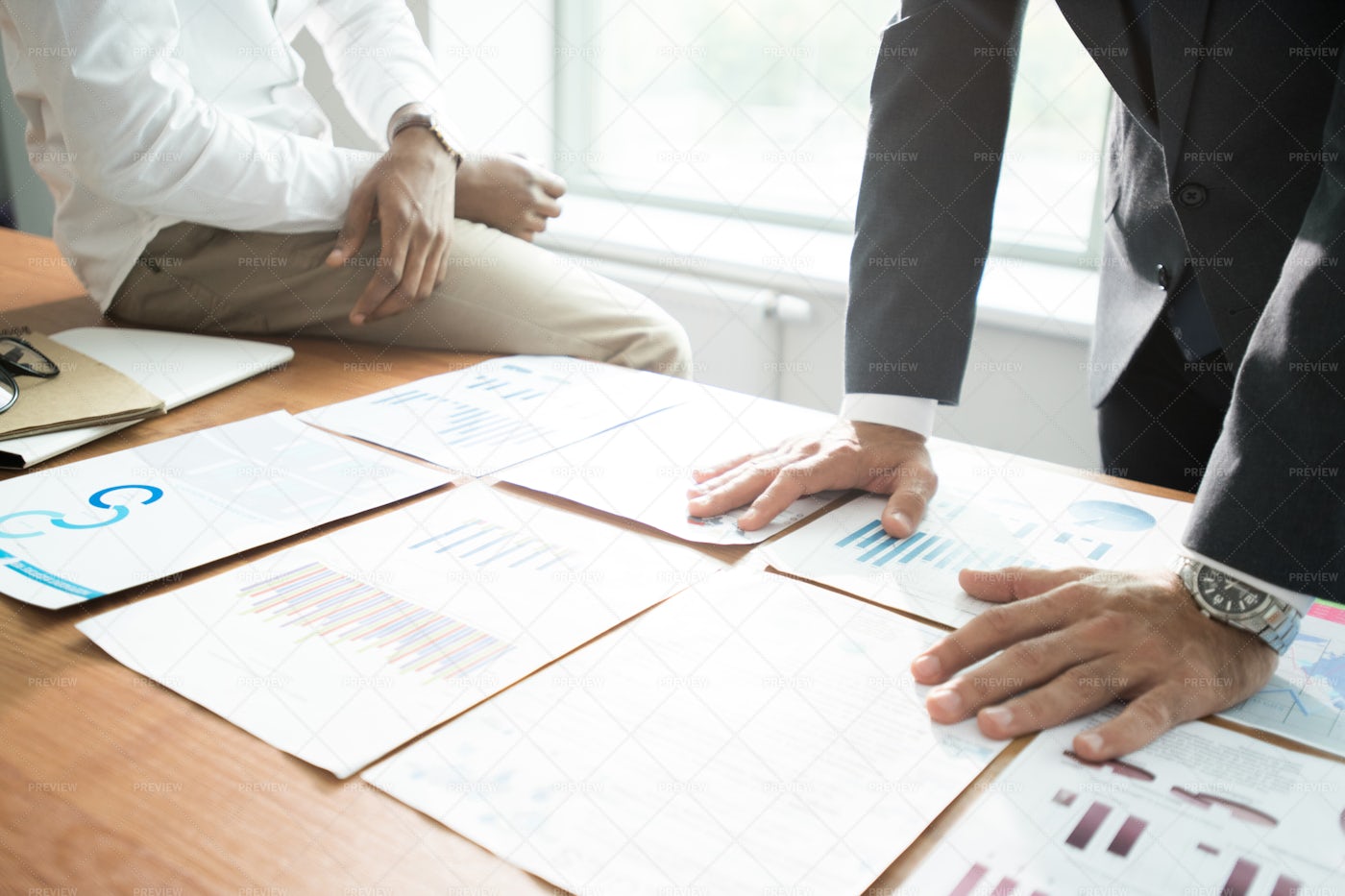 Holding Business Expertise In...: Stock Photos