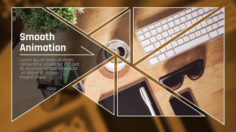Triangle Presentation: Premiere Pro Templates