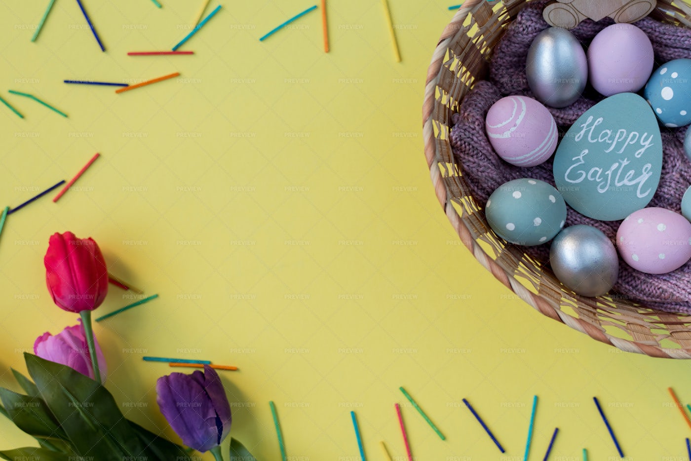 Happy Easter Background: Stock Photos