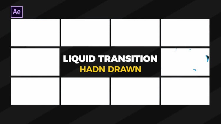 Liquid Transition: After Effects Templates