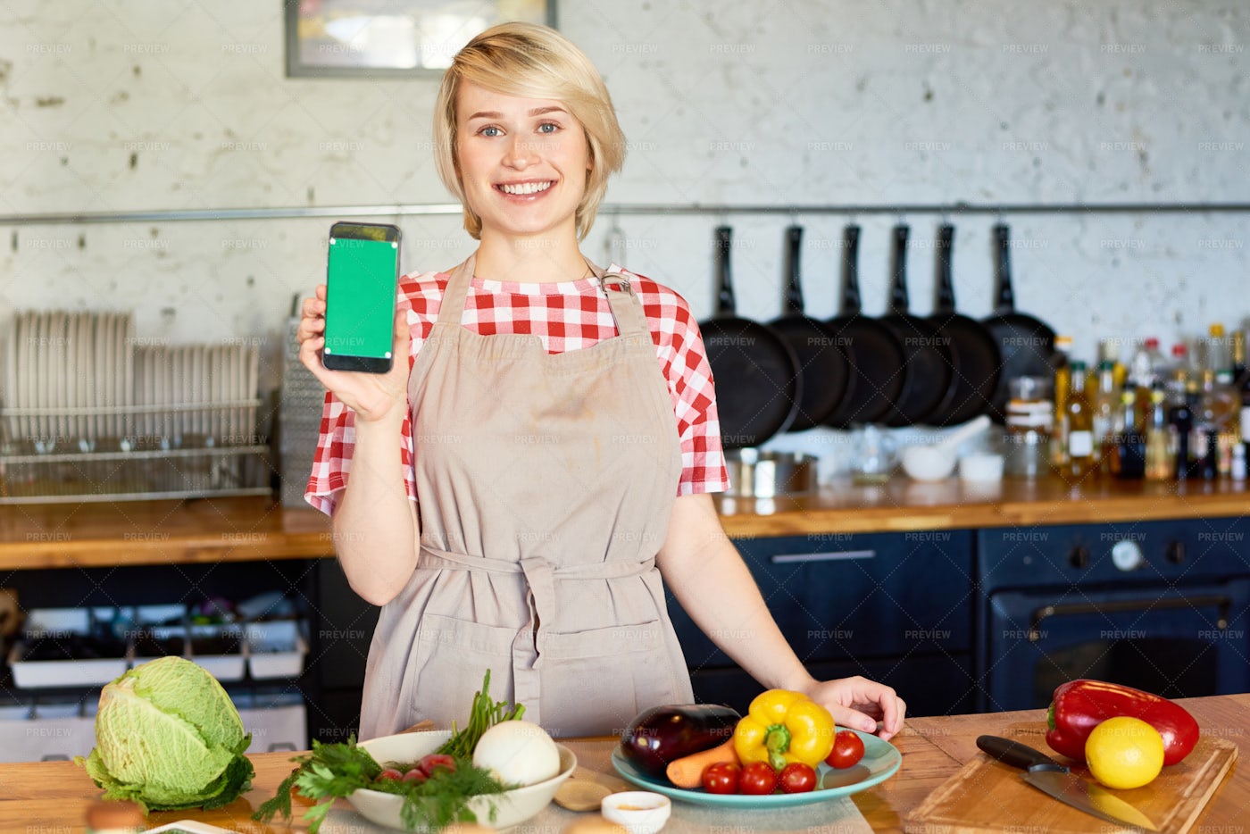 Woman With Phone: Stock Photos