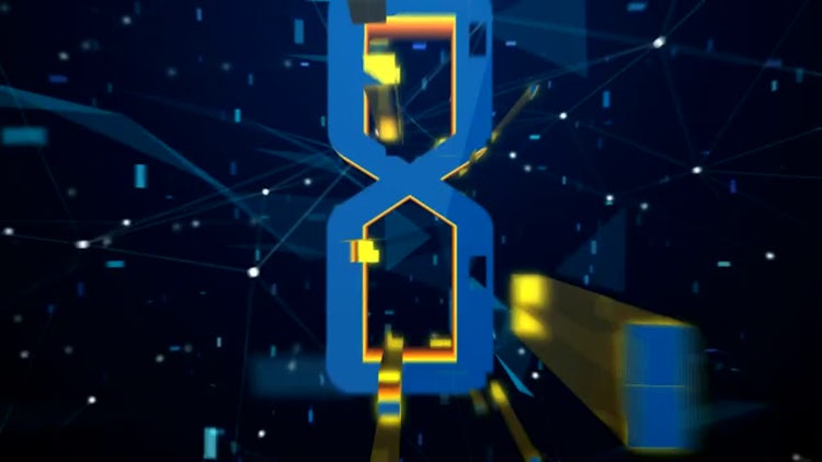 3D High Tech Countdown: Stock Motion Graphics