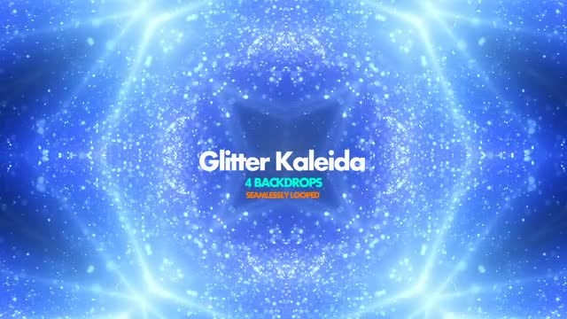 Glitter Kaleida Pack: Stock Motion Graphics