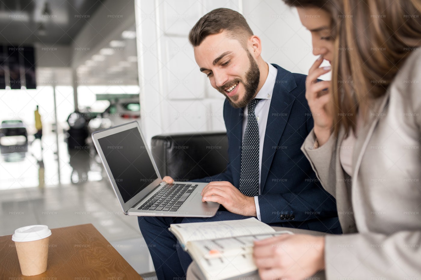 Successful Business People Working...: Stock Photos