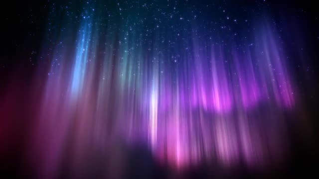 Polar Lights Loop: Stock Motion Graphics
