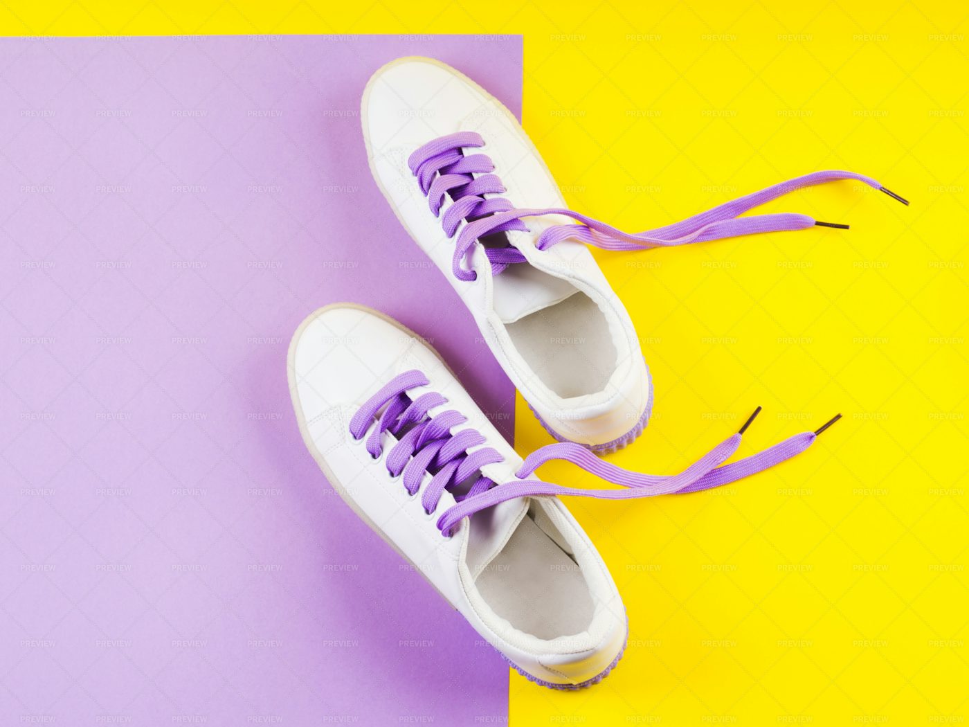 shoes with purple