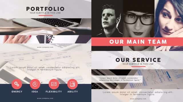 Business Presentation: After Effects Templates