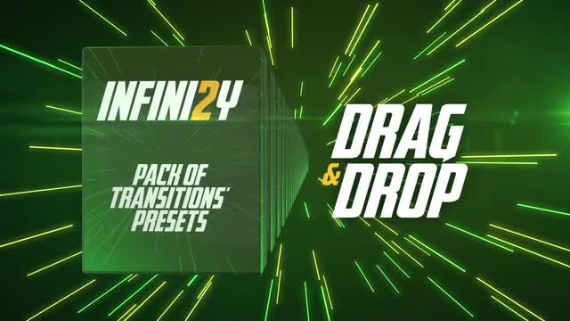 Infini2y. Pack of Transitions' Presets: Premiere Pro Presets