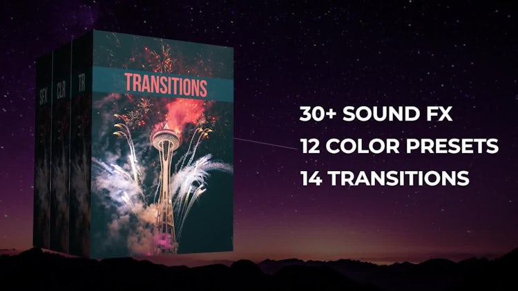 50+ Pack: Transitions, Color Presets, Sound Fx - Premiere ...