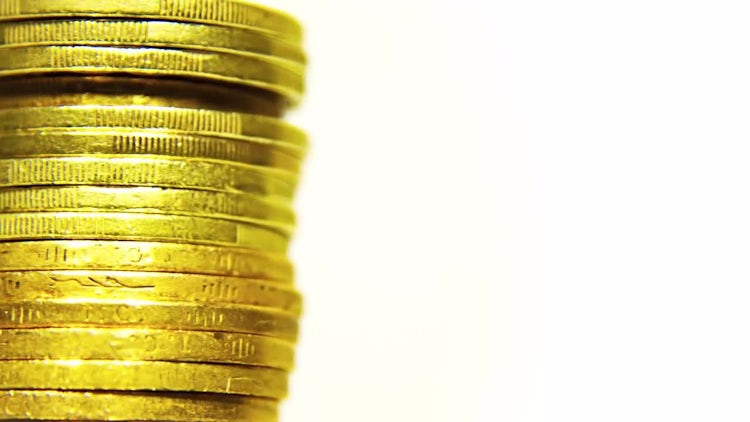 Golden Coins : Stock Video