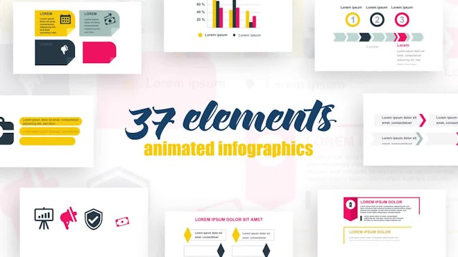Infographics Vol.31 Freebies template preview