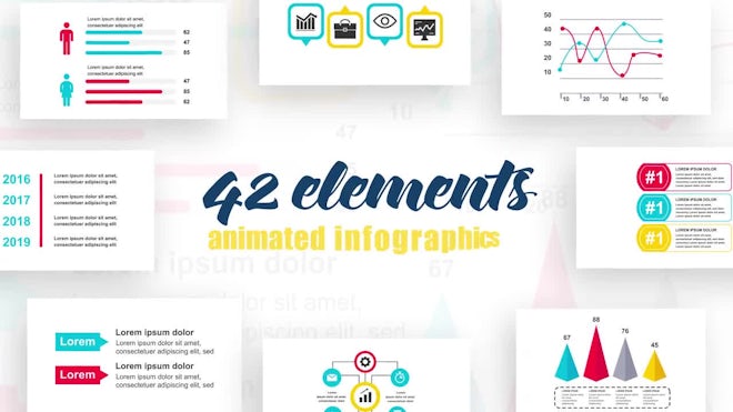 Infographics Vol.34 Freebies template preview