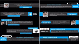 after effects news template