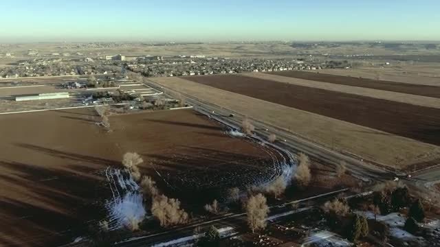 Aerial Road: Stock Video