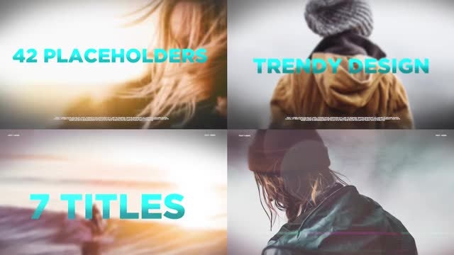 Fast Slideshow: Premiere Pro Templates