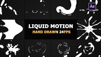 Liquid Motion Elements And Transitions: After Effects Templates