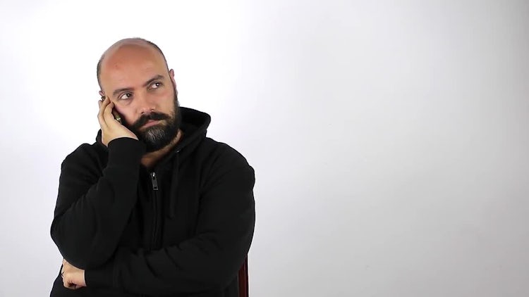 Man is Talking on Cellphone Pack: Stock Video