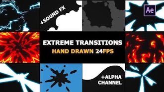 Flash FX Extreme Transitions: After Effects Templates
