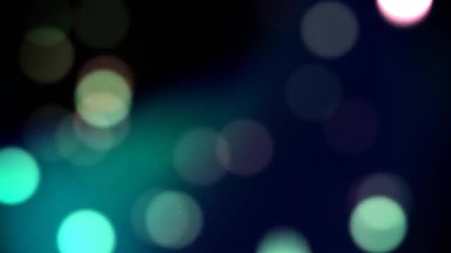 Blue Bokeh Loop: Stock Motion Graphics