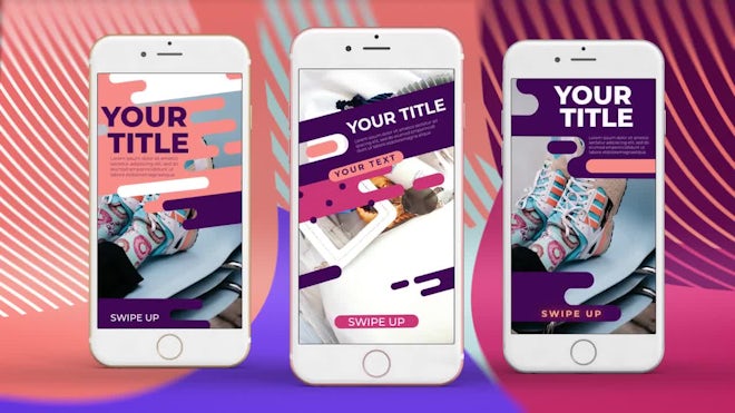 18 Fashion Stories Freebies template preview