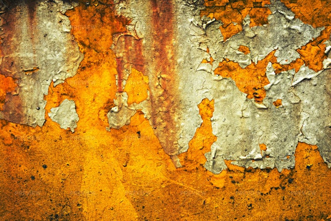 Orange crumpled paper background Stock Photo by kenishirotie