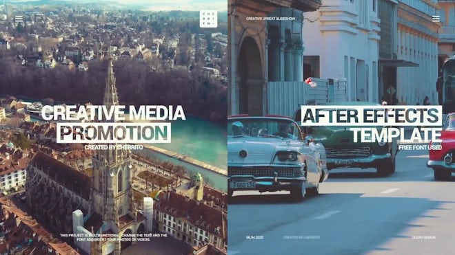 Creative Promo Freebies template preview