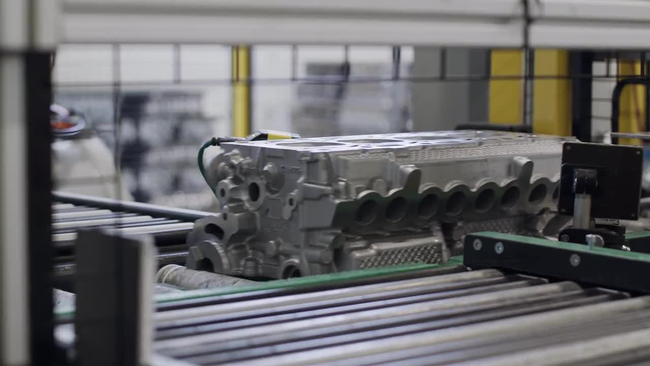 Engine Block Stock Video Motion Array