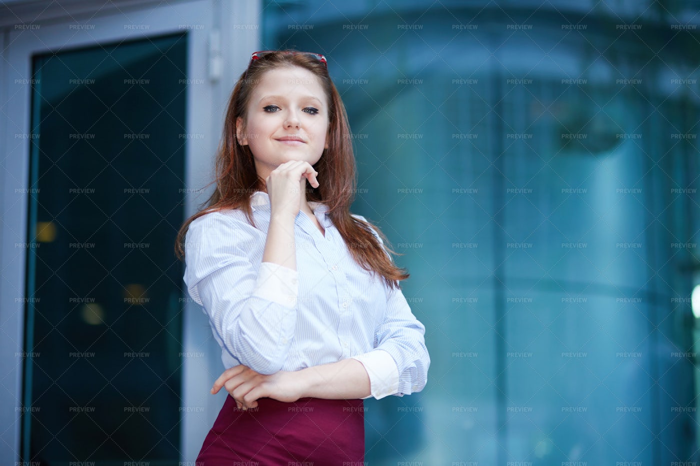 Smiling Businesswoman: Stock Photos