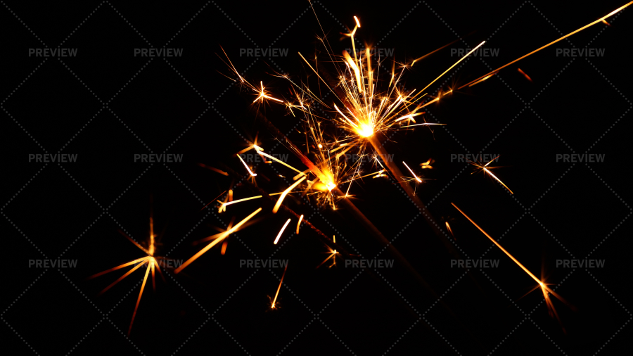 Firework Sparklers - Stock Photos | Motion Array