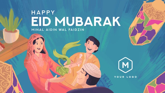 Eid Mubarak Freebies template preview