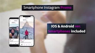 Smartphone Instagram Promo: Premiere Pro Templates