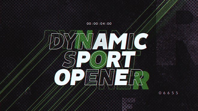 Dynamic Sport Opener Freebies template preview