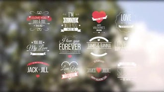 Love Titles: Motion Graphics Templates