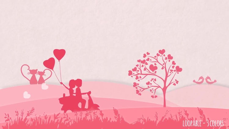 Valentine Backgrounds: Stock Motion Graphics