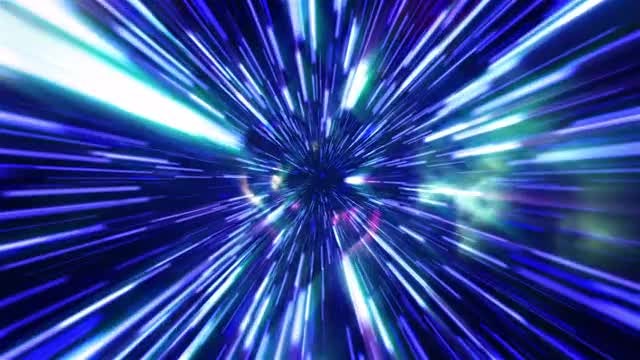 Space Tunnel Background: Stock Motion Graphics