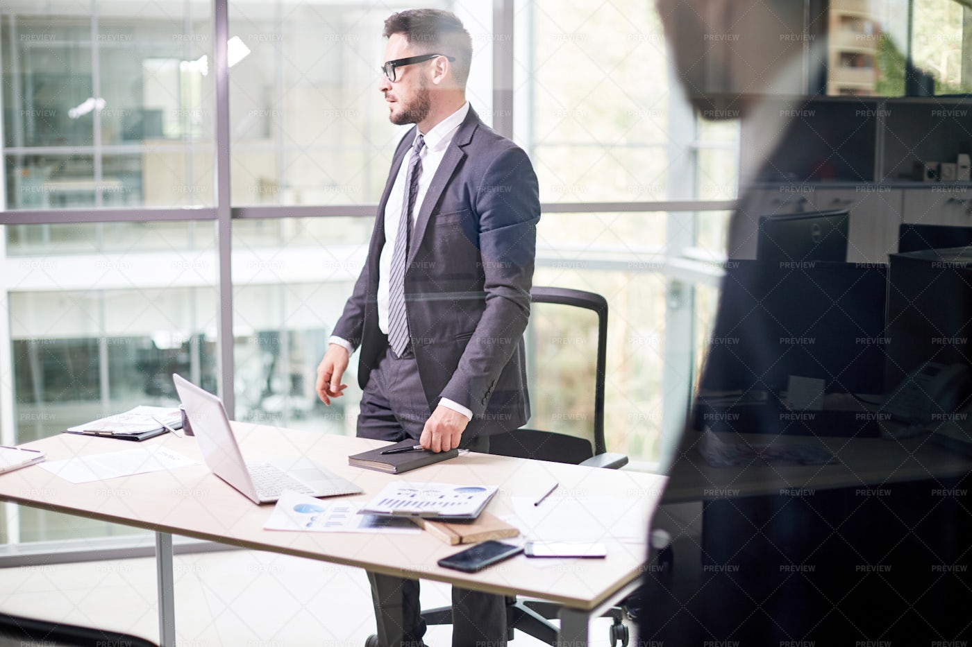 Taking Short Break From Work: Stock Photos