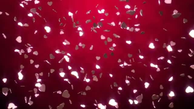 Hearts Falling Packs: Stock Motion Graphics