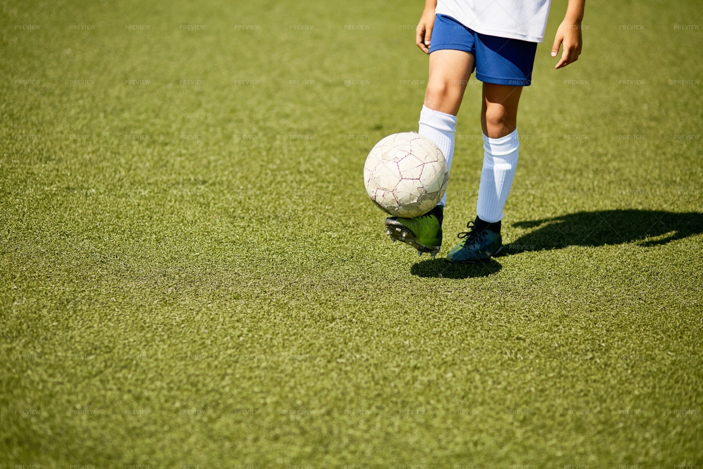 Boy Playing With Ball: Stock Photos