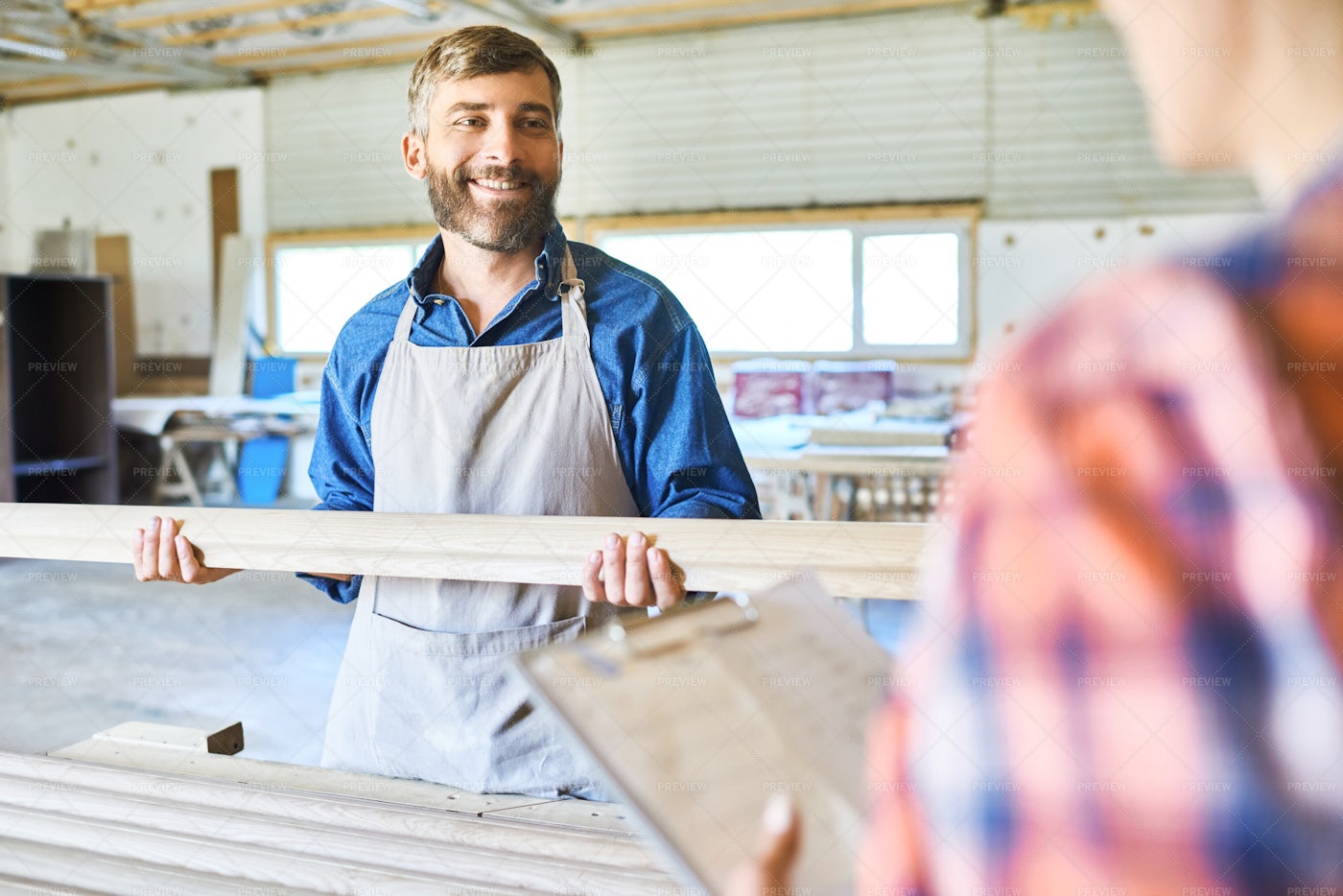 Making Inventory At Warehouse: Stock Photos