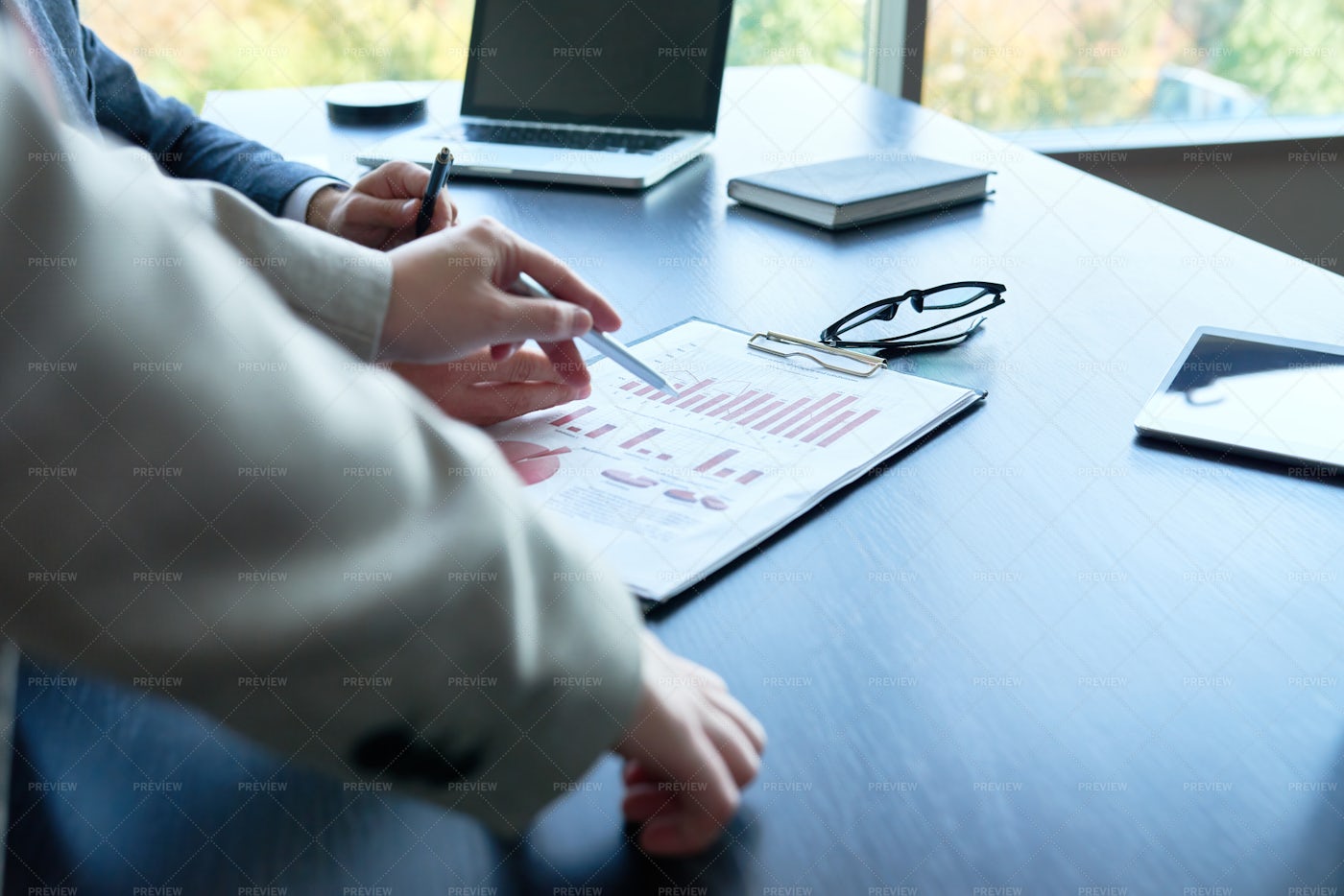 Business Analytics In Office: Stock Photos
