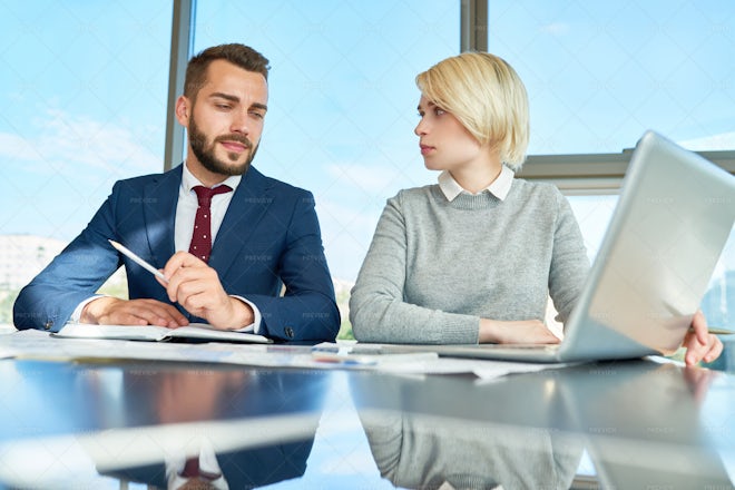 Business Meeting Of Young... - Stock Photos | Motion Array