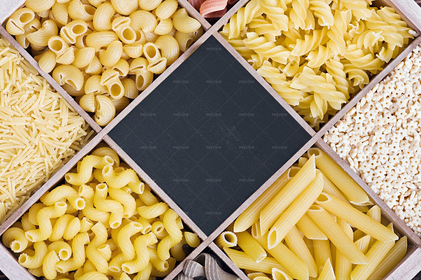 Pasta Assortment: Stock Photos