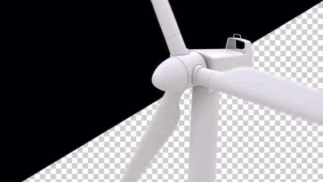 Wind Generator with an alpha channel: Stock Motion Graphics