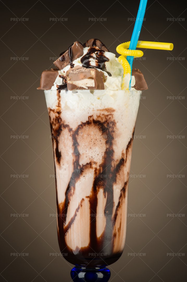 Chocolate Shake: Stock Photos