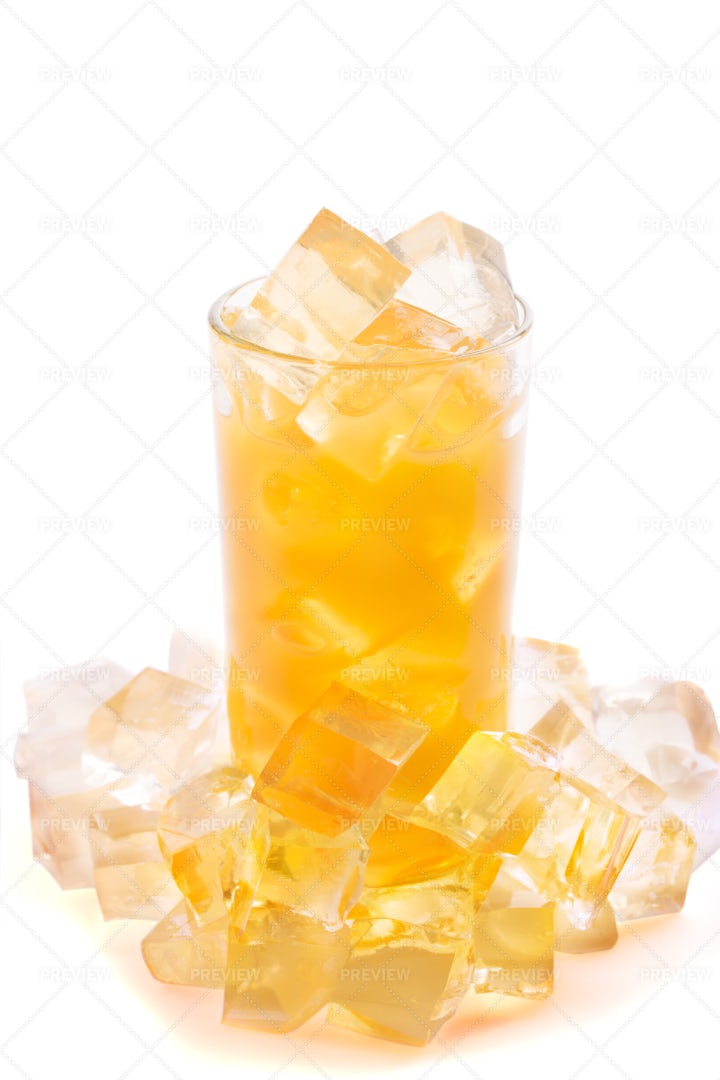 Orange Juice With Ice: Stock Photos