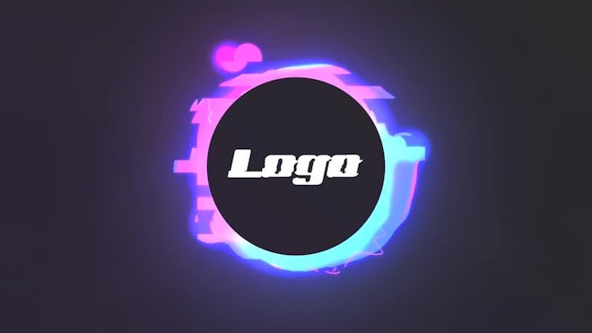 Neon Glowing Logo After Effects Templates Motion Array - logo glow logo roblox neon logo