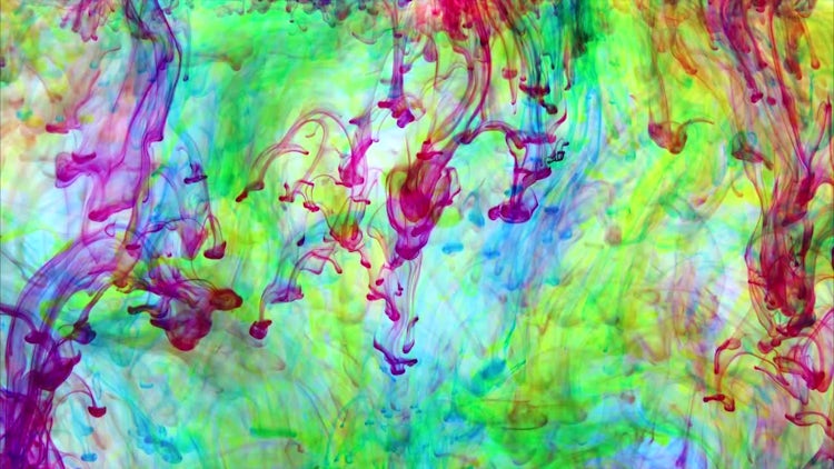 Ink Drops In Water: Stock Video