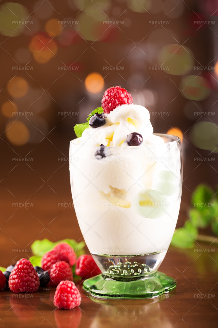 Ice Cream Smoothie: Stock Photos
