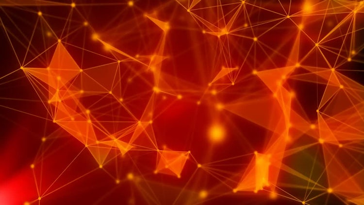 Red Digital Plexus: Motion Graphics
