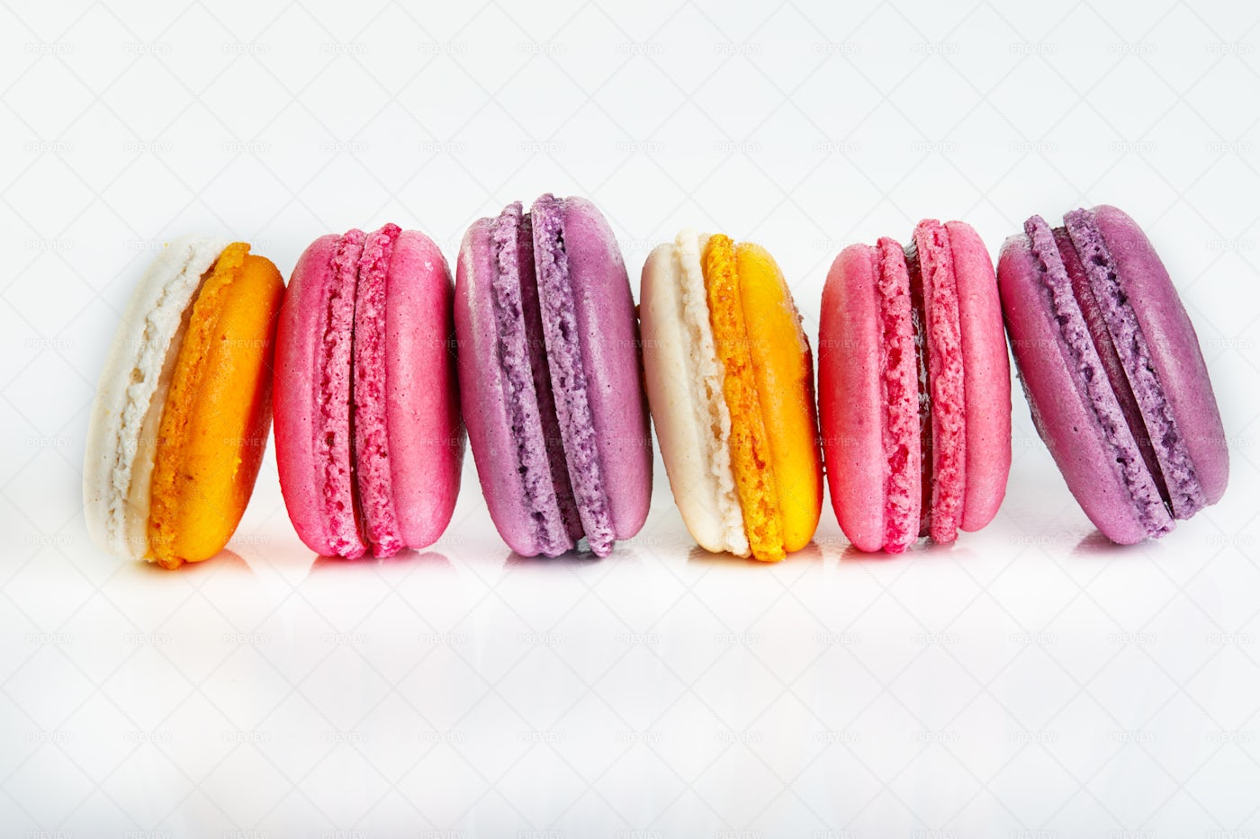 Colorful Macarons: Stock Photos
